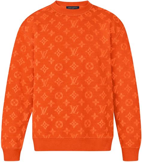 louis vuitton pull orange|Louis Vuitton sweatshirt.